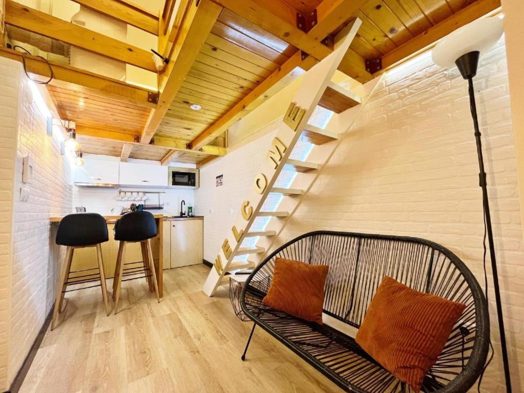 Mini Duplex4 Plaza Mayor Мадрид Экстерьер фото